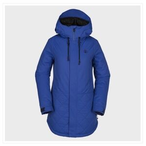 Snow Jacket Volcom WINROSE WOODE INS ELECTRIC BLUE